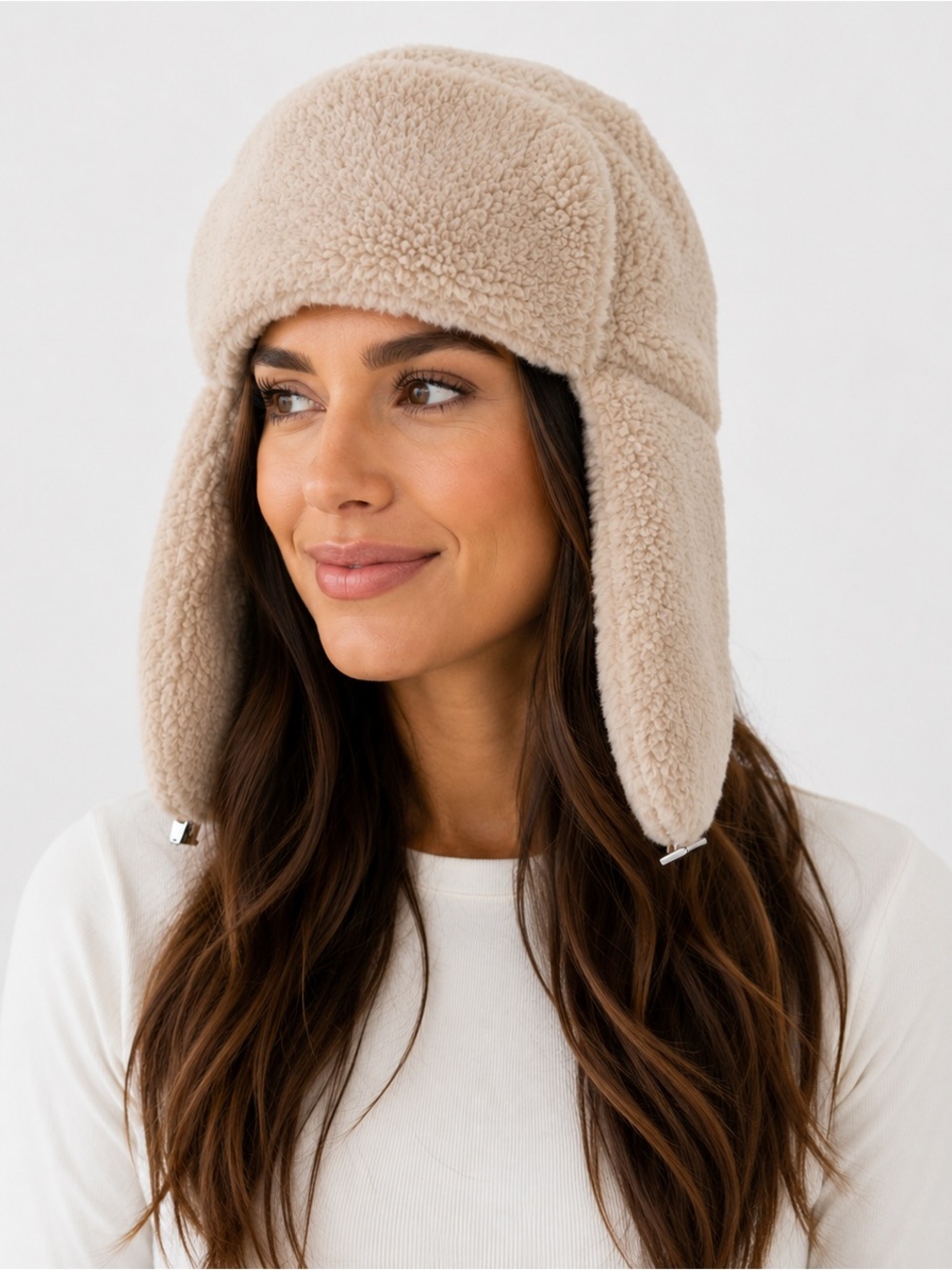Spyder Women's Super Soft Sherpa Trapper Hat - NEW